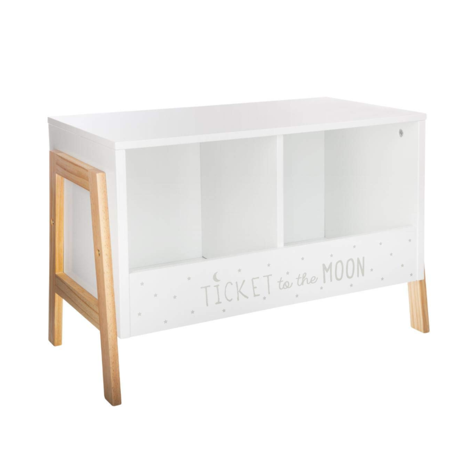 Mueble de madera para guardar juguetes estilo nórdico de Atmosphera -  chicBebits